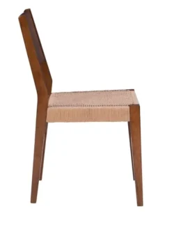 Dining Chairs-Kirkland's Home Basketweave Wood Dining Chairs, Set Of 2 Brown