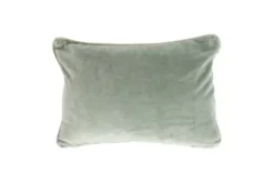 Pillows-Kirkland's Home Bay Heirloom Velvet Lumbar Pillow Green
