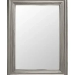 Framed Mirrors-Kirkland's Home Bayleigh Classic Wall Mirror Silver