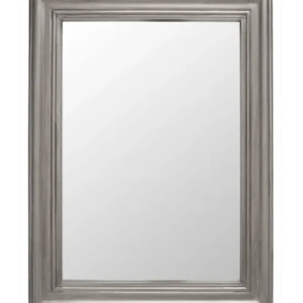 Framed Mirrors-Kirkland's Home Bayleigh Classic Wall Mirror Silver