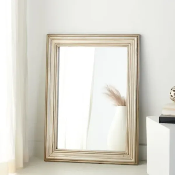 Framed Mirrors-Kirkland's Home Bayleigh Classic Wall Mirror Silver