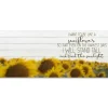 Wall Quotes & Signs-Kirkland's Home Be Like A Sunflower Canvas Art Print White/Yellow