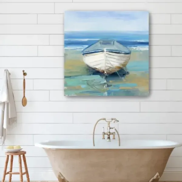 Canvas Art-Kirkland's Home Beach Dreamin Giclee Canvas Art Print Blue/Tan