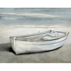 Canvas Art-Kirkland's Home Beached Giclee Canvas Art Print White/Tan