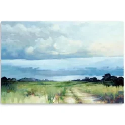 Canvas Art-Kirkland's Home Before The Storm Giclee Canvas Art Print Blue/Green