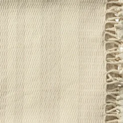 Blankets & Throws-Kirkland's Home Beige And White Stripes Cotton Throw Tan