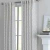 Curtains & Drapes-Kirkland's Home Beige Braided Top Loha Curtain Panel Set, 84 In. Tan