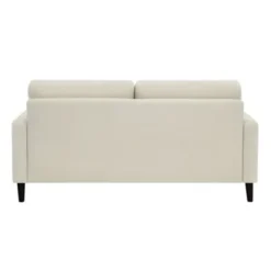 Sofas & Loveseats-Kirkland's Home Beige Button Tufted Sofa Ivory