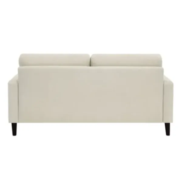Sofas & Loveseats-Kirkland's Home Beige Button Tufted Sofa Ivory