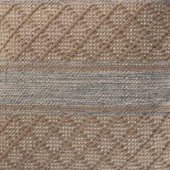 Pillows-Kirkland's Home Beige Criss Cross Accent Pillow Brown