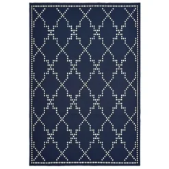 Outdoor Rugs-Kirkland's Home Beige Roses Outdoor Area Rug, 4X6 White/Tan