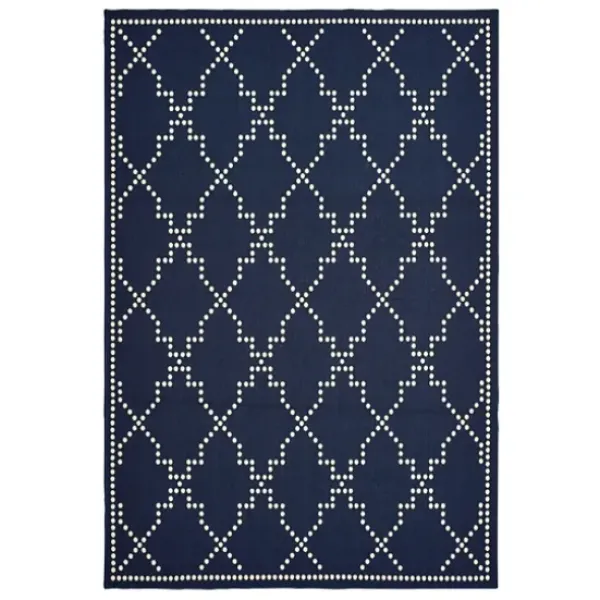 Outdoor Rugs-Kirkland's Home Beige Roses Outdoor Area Rug, 4X6 White/Tan