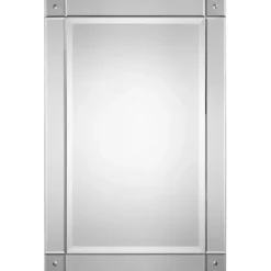 Decorative Mirrors-Kirkland's Home Beveled Convexed Corner Mirror