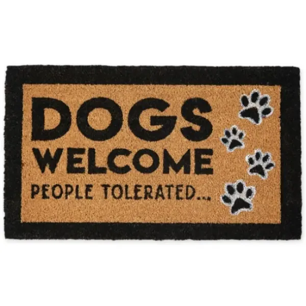 Doormats-Kirkland's Home Bicycle Doormat Tan/Black