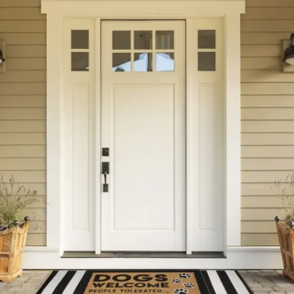 Doormats-Kirkland's Home Bicycle Doormat Tan/Black