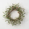 Wreaths-Kirkland's Home Birch And Eucalyptus Pod Wreath Green/Tan