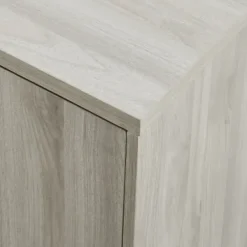Cabinets & Sideboards-Kirkland's Home Birch Color Pop Geometric Cabinet Tan