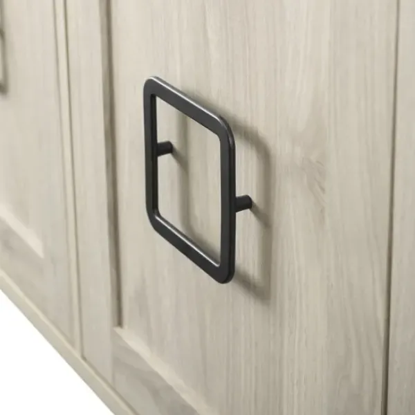 Tv Stands & Media Consoles-Kirkland's Home Birch Wooden Door Modern Tv Stand Ivory