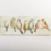 Canvas Art-Kirkland's Home Birds On Wire Canvas Art Print Tan/Multi
