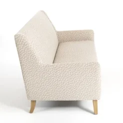 Sofas & Loveseats-Kirkland's Home Bisbee Sand Dotted Loveseat Tan
