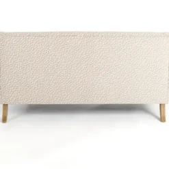Sofas & Loveseats-Kirkland's Home Bisbee Sand Dotted Loveseat Tan