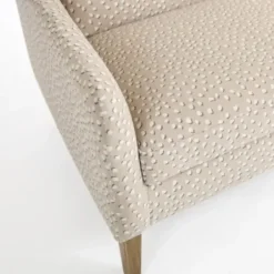 Sofas & Loveseats-Kirkland's Home Bisbee Sand Dotted Loveseat Tan