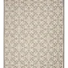 Outdoor Rugs-Kirkland's Home Black & Gray Diamond Stripe Outdoor Area Rug, 4X6 Black/Gray