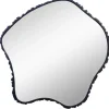 Decorative Mirrors-Kirkland's Home Black Amorphous Shaped Wall Mirror