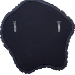 Decorative Mirrors-Kirkland's Home Black Amorphous Shaped Wall Mirror