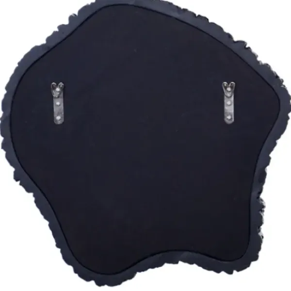 Decorative Mirrors-Kirkland's Home Black Amorphous Shaped Wall Mirror