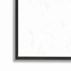 Canvas Art-Kirkland's Home Black And Cream Abstract Floral Canvas Art Print Black/Ivory