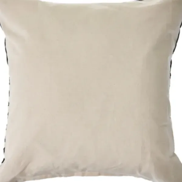 Pillows-Kirkland's Home Black And White Chevron Pillow With Tassels Black/White