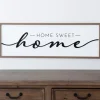 Wall Quotes & Signs-Kirkland's Home Black And White Home Sweet Home Wall Plaque Black/White