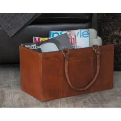 Baskets & Boxes-Kirkland's Home Black And White Seagrass Ring Handle Basket White/Black