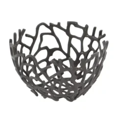 Decorative Bowls & Jars-Kirkland's Home Black And White Wooden Base Bowls, Set Of 3