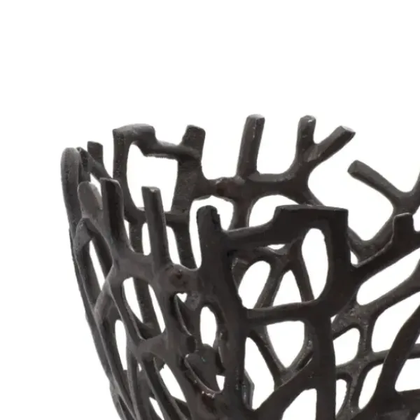Decorative Bowls & Jars-Kirkland's Home Black And White Wooden Base Bowls, Set Of 3
