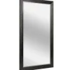 Framed Mirrors-Kirkland's Home Black Beaded Frame Beveled Wall Mirror