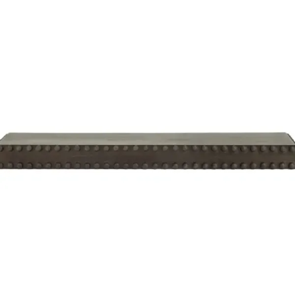 Shelves-Kirkland's Home Black Beaded Wood Large Floating Shelf