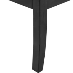 Accent Chairs-Kirkland's Home Black Cane Cushioned Accent Chair Gray