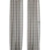 Curtains & Drapes-Kirkland's Home Black Checkered Single Curtain Panel, 84 In. Black/Tan