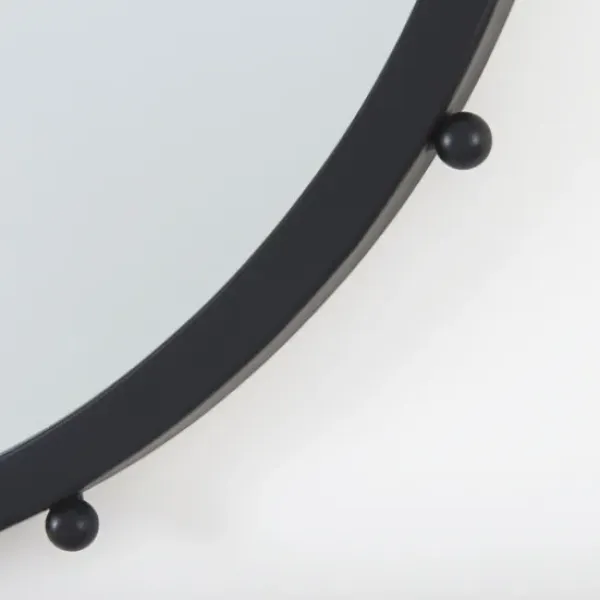 Decorative Mirrors-Kirkland's Home Black Elena I Small Wall Mirror