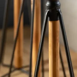 Candle Holders-Kirkland's Home Black Hairpin 3-Pc. Pillar Candle Holder Set Brown/Black
