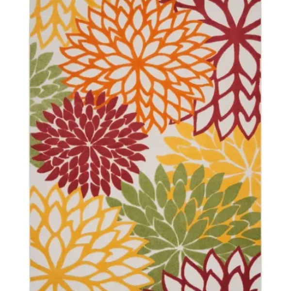 Outdoor Rugs-Kirkland's Home Black Haydn Outdoor Area Rug, 5X7 Black/Tan