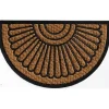 Doormats-Kirkland's Home Black Holly Merry Christmas Doormat Green/Black