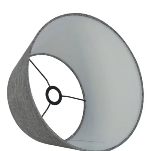 Table Lamps-Kirkland's Home Black Metal Adjustable Task Shade Table Lamp Gray