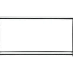 Console Tables-Kirkland's Home Black Metal Mirrored Top Console Table