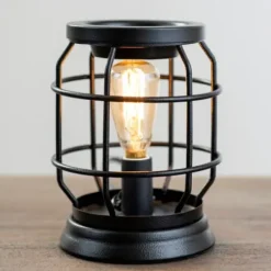 Home Fragrance-Kirkland's Home Black Metal Wax Warmer