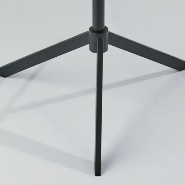 Floor Lamps-Kirkland's Home Black Modern Tripod Metal Floor Lamp White