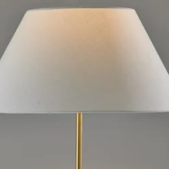 Floor Lamps-Kirkland's Home Black Modern Tripod Metal Floor Lamp White