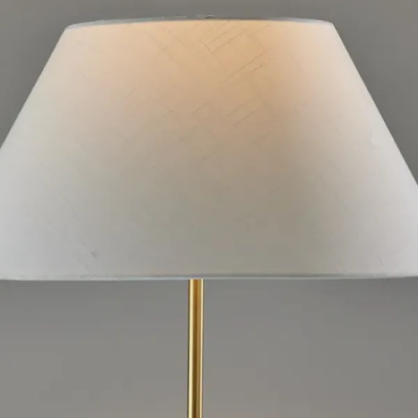 Floor Lamps-Kirkland's Home Black Modern Tripod Metal Floor Lamp White